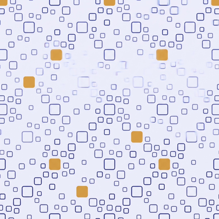 Seamless decorative texture: scattered rounded-square tile outlines on an off-white field.